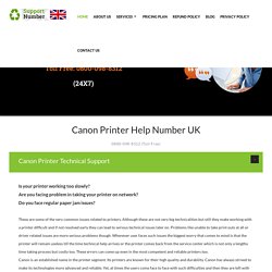 Canon Printer Help Number UK @0800-098-8312