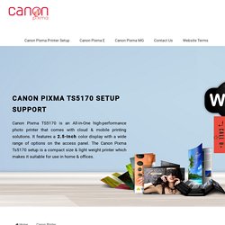 Canon TS5170 Driver Install Guide