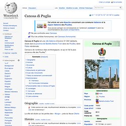 Canosa di Puglia