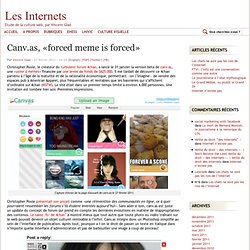 Canv.as, «forced meme is forced»