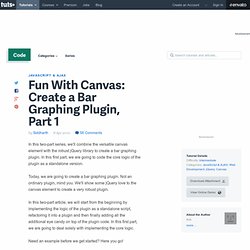 Fun With Canvas: Create a Bar Graphing Plugin, Part 1