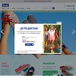 Shoes Official Site - The Complete Keds Canvas & Leather Sneaker Collection For Women, Men & Kids