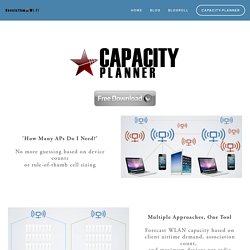 Capacity-Planner — Revolution Wi-Fi