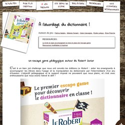 S'CAPE-À l’abordage du dictionnaire !