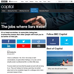 Capital - The jobs where liars excel