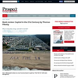 Book review: Robert Skidelsky on Capital in the 21st Century by Thomas Piketty