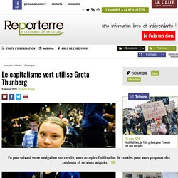 Le capitalisme vert utilise Greta Thunberg