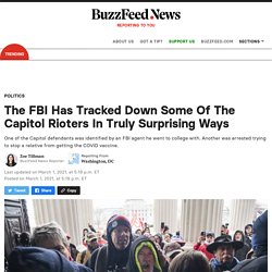 Capitol Hill Rioters Being Arrested After FBI Finds Them