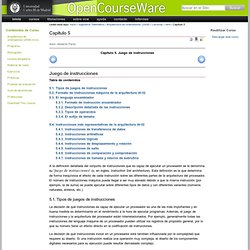 Capítulo 5 — OpenCourseWare - Universidad Carlos III de Madrid