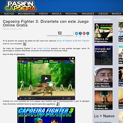 Capoeira Fighter 3: Diviertete con este Juego Online Gratis
