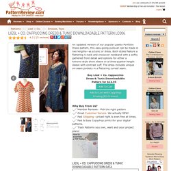 Liesl + Co. LC006 Cappuccino Dress & Tunic Downloadable Pattern