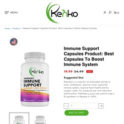 Immune Support Capsules Product – globalkenko