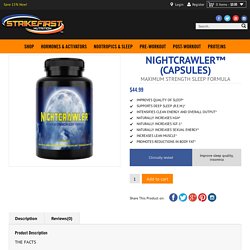Libido Capsules & Hormone Balance Pills for HGH Boost - Strike First Nutrition