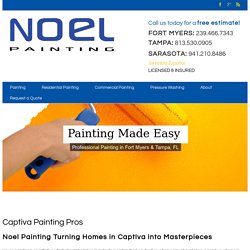 Captiva Painting - Noel Painting