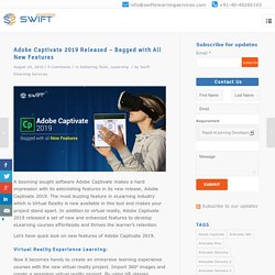 Adobe Captivate 2019 Release - Top New Features