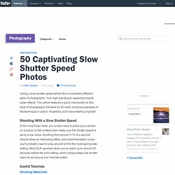 50 Captivating Slow Shutter Speed Photos