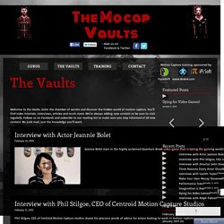 The Mocap Vaults - Motion Capture Learning Resources.