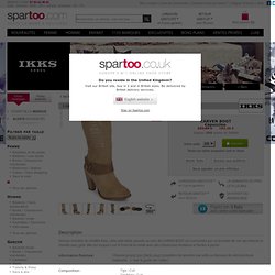 Bottines Ikks CARVEN BOOT Capuccino - Livraison Gratuite avec Spartoo.com ! - Chaussures Femme 229