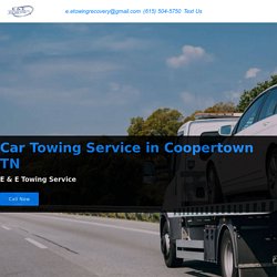 Car Towing Service in Coopertown TN