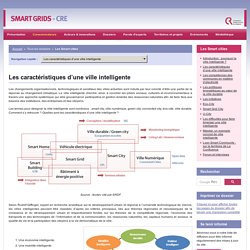 Les caractéristiques d’une ville intelligente