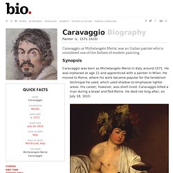 Caravaggio - Biography - Painter - Biography.com