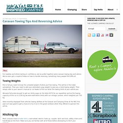 Caravan Towing Tips And Reversing Advice - Inspired Camping.