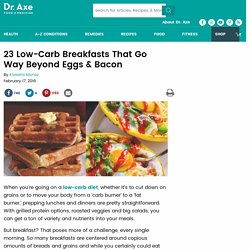 23 Low-Carb Breakfasts to Start the Day Right