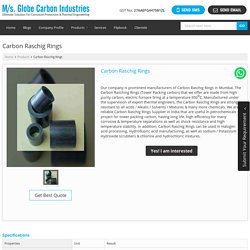 Carbon Raschig Rings,Carbon Raschig Rings Supplier in Mumbai