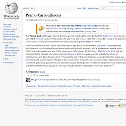 Permo-Carboniferous