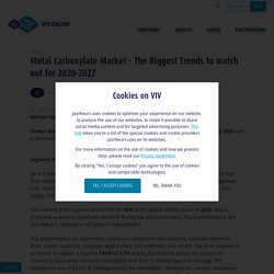 Metal Carboxylate Market - The Biggest Trends to watch out for 2020-2027