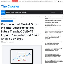 Cardamom oil Market Growth Insights, Sales Projection, Future Trends, COVID-19 Impact, Size Value and Share Analysis By 2030 – The Courier
