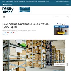 How Well do Cardboard Boxes Protect Every Liquid?