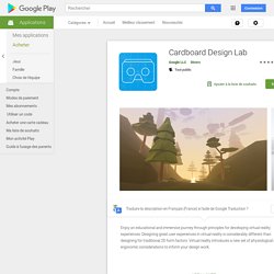 Cardboard Design Lab – Android-Apps auf Google Play