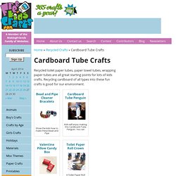 Cardboard Tube Crafts