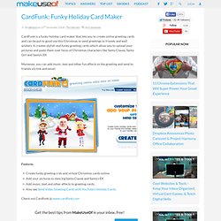 CardFunk: Funky Holiday Card Maker