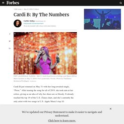 Cardi B: By The Numbers