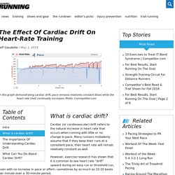 The Effect Of Cardiac Drift On Heart-Rate Training – Competitor Running
