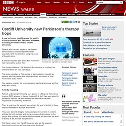Cardiff University new Parkinson's therapy hope