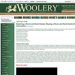Carding Wool - General information - The Woolery