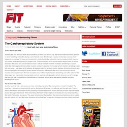 The Cardiorespiratory System 