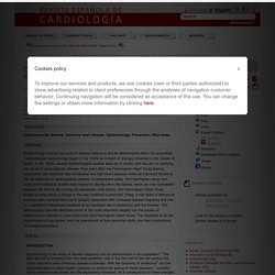 Cardiovascular Risk Factors. Insights From Framingham Heart Study