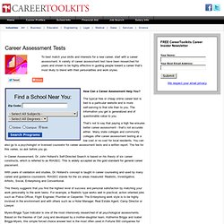 Career Assessment Tests