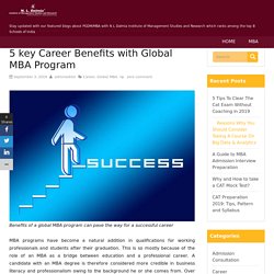 5 key Career Benefits with Global MBA Program