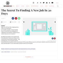 Career Contessa - Land A Job In 30 Days