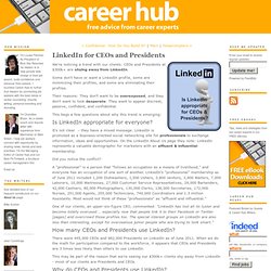 LinkedIn for CEOs and Presidents - Flock