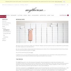 Career and Jobs at mytheresa.com - Luxury fashion store
