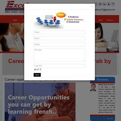 Career opportunities you can grab by learning French - Excel Academy