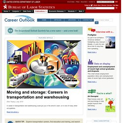 Home : Career Outlook: U.S. Bureau of Labor Statistics