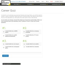 Career Quiz