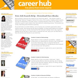 Career Hub: Free Job Search Help - Download Our eBooks